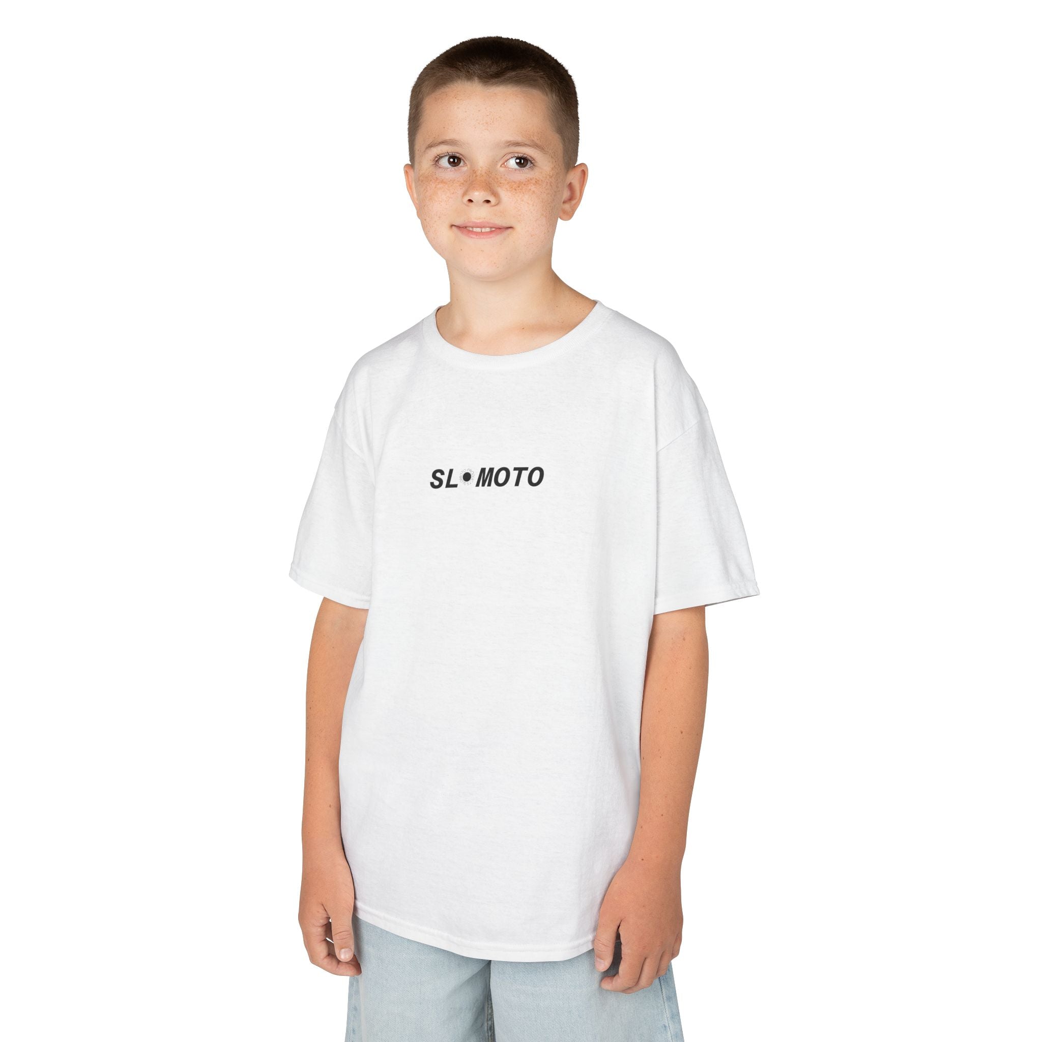 SLOMOTO KIDS LINE OG TEE | White