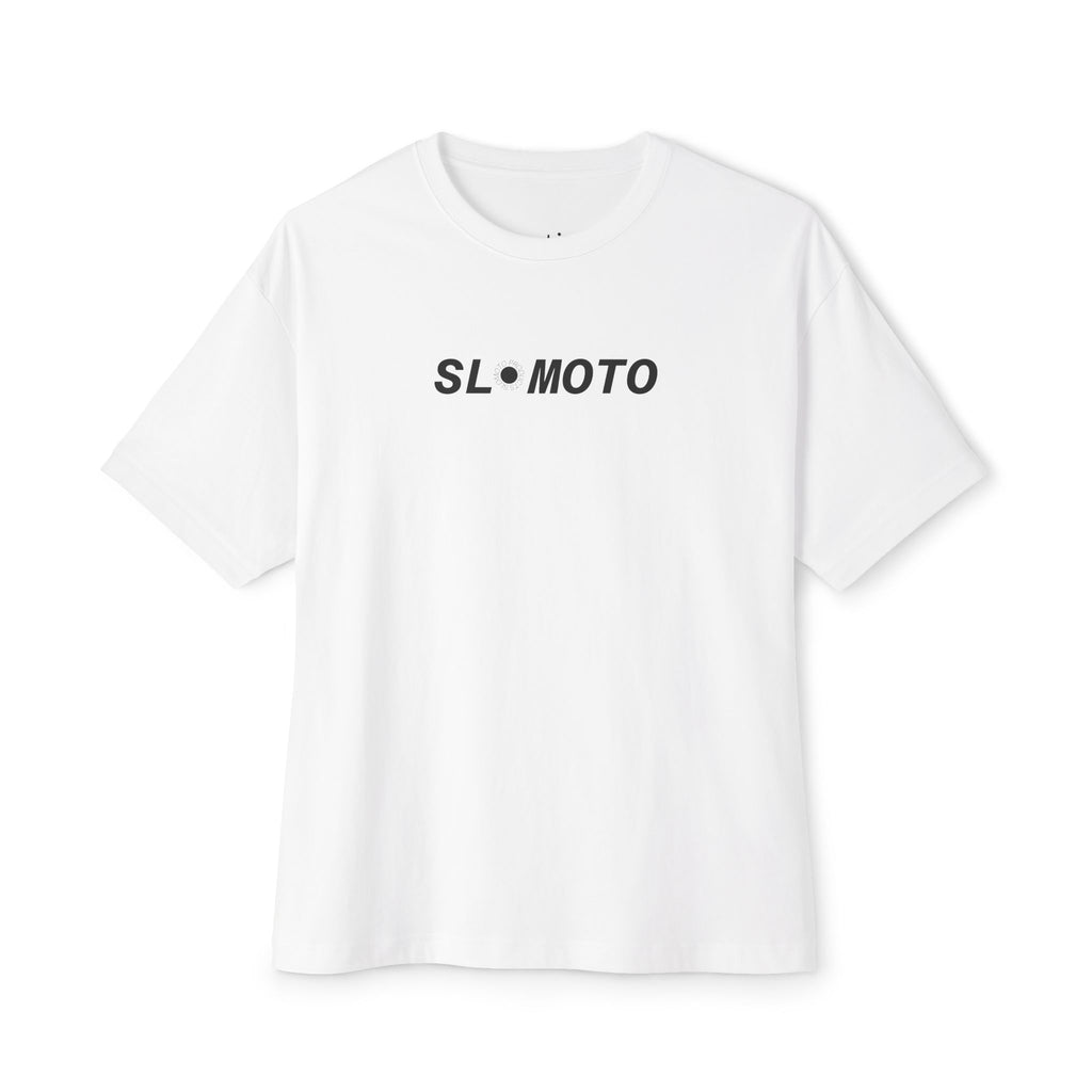 SLOMOTO SAVING THE COMMUNITY TEE | White