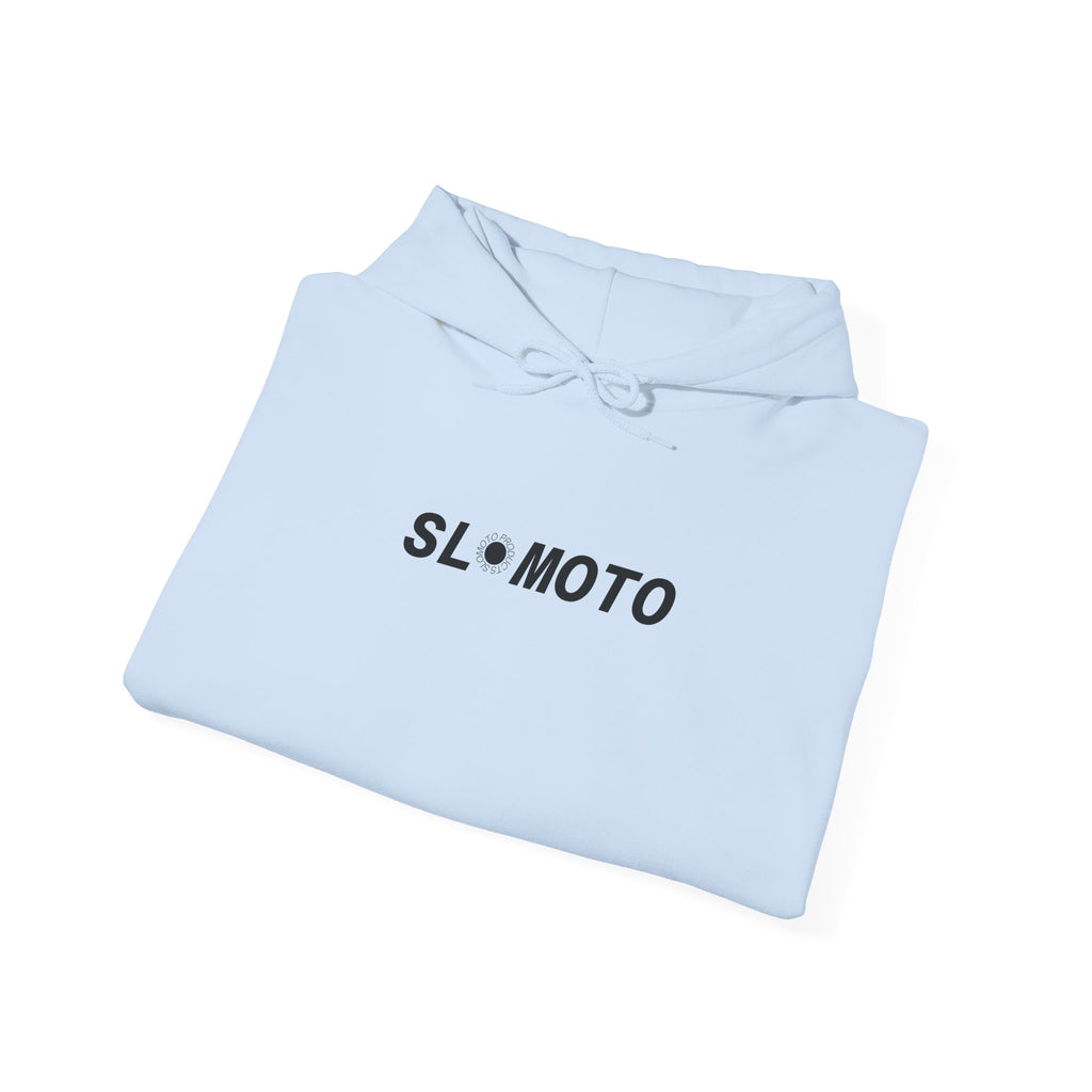 SLOMOTO Minimalist Logo Hoodie