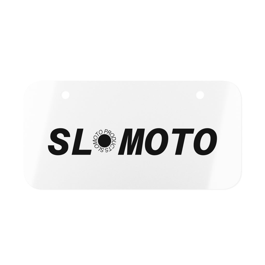 SLOMOTO Mini License Plate