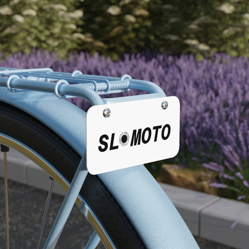 SLOMOTO Mini License Plate