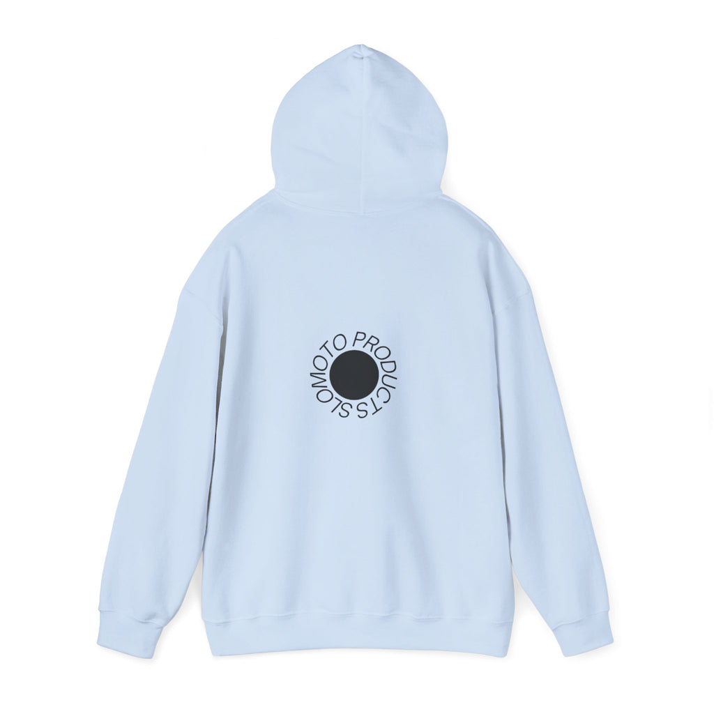 SLOMOTO Minimalist Logo Hoodie