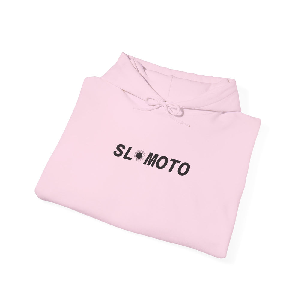 SLOMOTO Minimalist Logo Hoodie