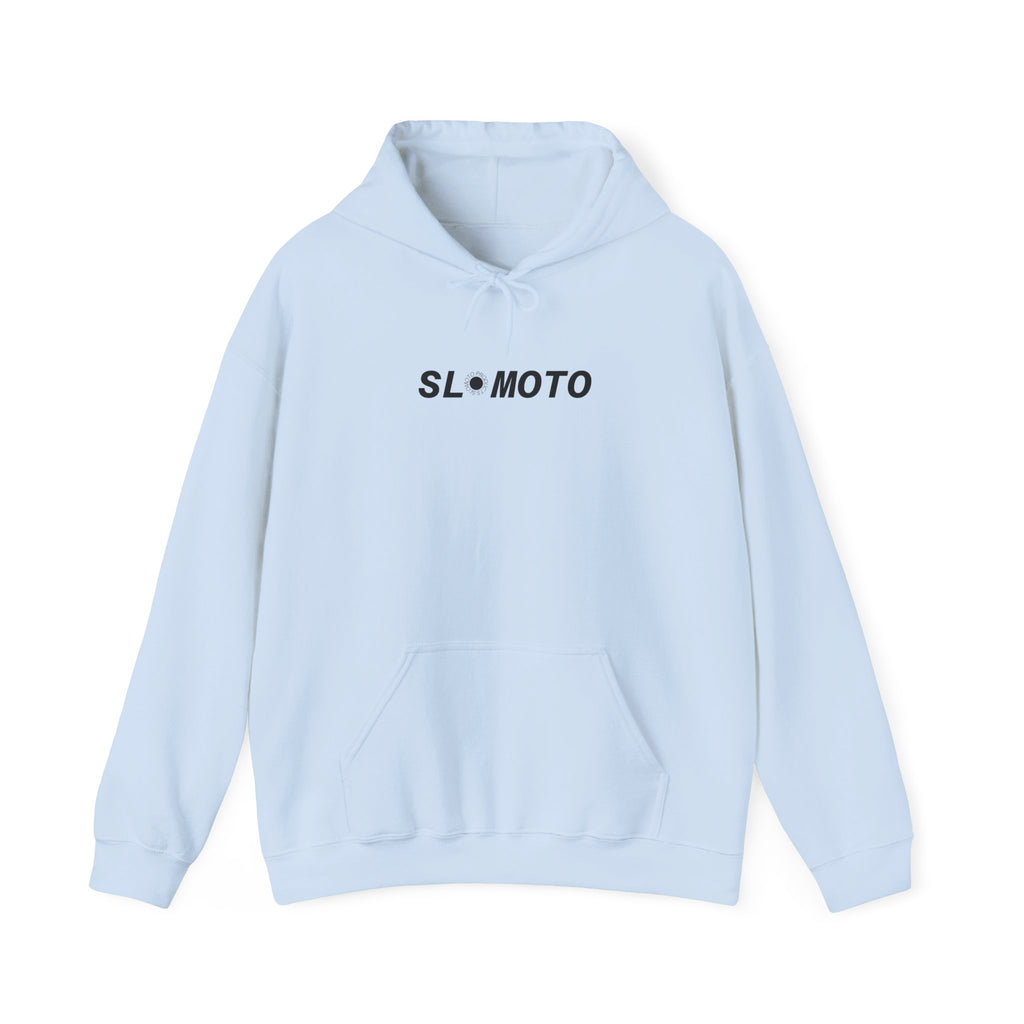 SLOMOTO Minimalist Logo Hoodie